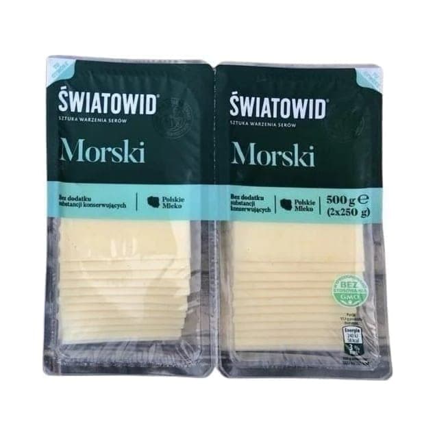 Сир нарзка морський 2*250гр (10)