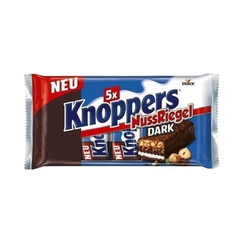Батончик кноперс горіхом і чорним шоколадом 40гр (5)