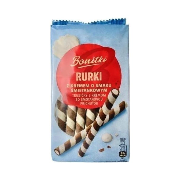 Вафельні трубочки Рурки  сметана 280 гр (12)