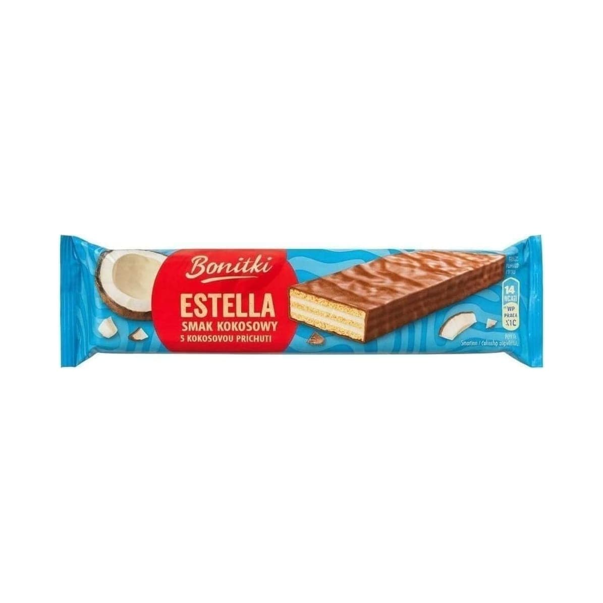 Вафлі естела 50 гр кокос (60)