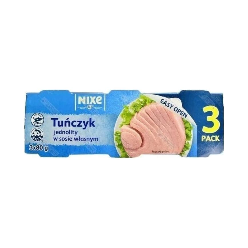 Тунець 3в1 нікс (3*80)гр (30)