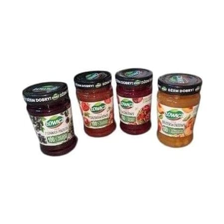 Джем фруктовий Lowicz мікс 280г(12)